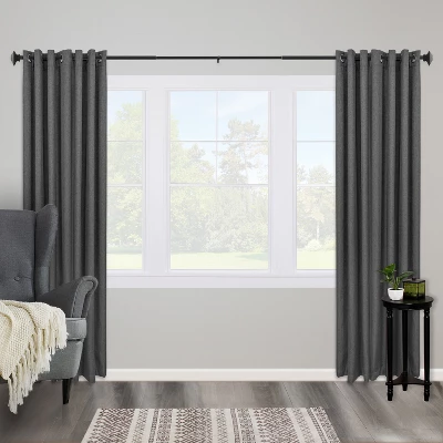 Kenney Mission 1" Premium Decorative Window Curtain Rod 2 Kenney Mission 1" Premium Decorative Window Curtain Rod - Image 2