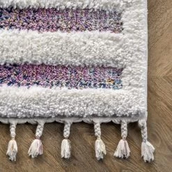 NuLOOM Bristol High-Low Geometric Tassel Area Rug 13 NuLOOM Bristol High-Low Geometric Tassel Area Rug -Northlight Store GUEST 045e5dce 2574 4441 863f 7e1bd6c51325