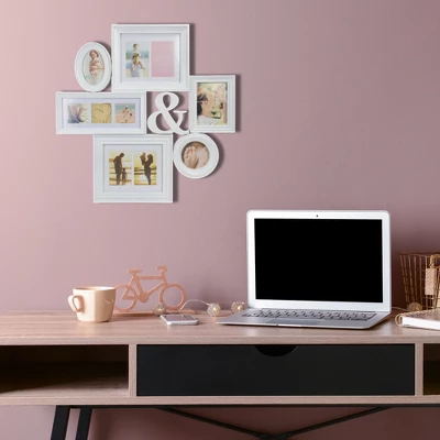 Northlight 27.75" White Multi-Size Collage Photo Picture Frame Wall Decoration 4 Northlight 27.75" White Multi-Size Collage Photo Picture Frame Wall Decoration - Image 4