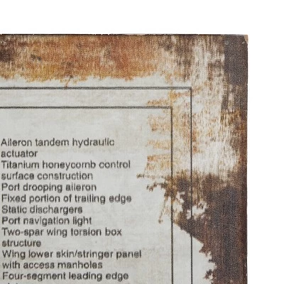 Industrial Transportation Wall Decor White - Olivia & May 6 Industrial Transportation Wall Decor White - Olivia & May - Image 6