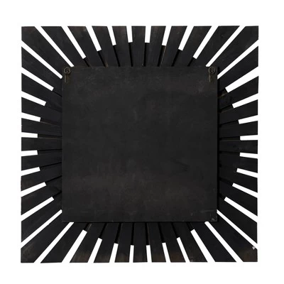 Wood Starburst Handmade Carved Wall Decor - Olivia & May 18 Wood Starburst Handmade Carved Wall Decor - Olivia & May - Image 18