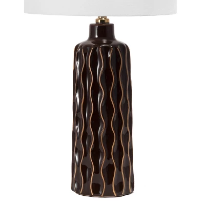 NuLOOM Marsala 24" Ceramic Table Lamp 6 NuLOOM Marsala 24" Ceramic Table Lamp - Image 6