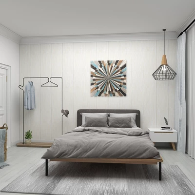 Wood Starburst Handmade Carved Wall Decor - Olivia & May 10 Wood Starburst Handmade Carved Wall Decor - Olivia & May - Image 10