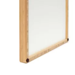 Arielsinhaha Rainbow Bath Bamboo Framed Wall Canvas Pink - Deny Designs