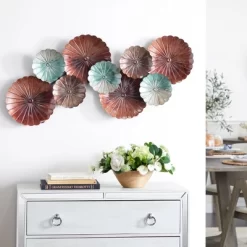 Metal Plate Wall Decor Brown - Olivia & May -Northlight Store GUEST 0b5db673 c281 4c39 bf0e 41f0c7d85544