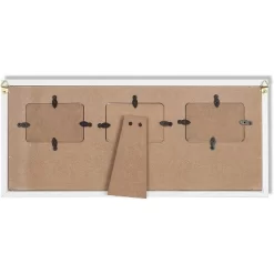 Wood Sonogram Picture Photo Frame For 3 Ultrasound Keepsake 2.5"x3.75" Photo Tabletop / Wall, White 17"x7.5"x0.5" -Northlight Store GUEST 0b622ddb 3b6d 4947 bb9f a9b3b1ad0c85