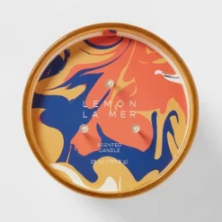 28oz Glass Lemon La Mer Candle Yellow - Opalhouse™ -Northlight Store GUEST 0bd7703b 7c81 409a a741 4443d8b98554