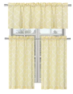 Kate Aurora Shabby Lattice Cotton Blend Kitchen Curtain Tier & Valance Set 8 Kate Aurora Shabby Lattice Cotton Blend Kitchen Curtain Tier & Valance Set -Northlight Store GUEST 0eaee347 7ba2 4fbc 92fc 0ad376041018