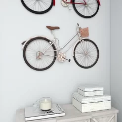 Metal Bike Wall Decor With Seat, Basket And Handles - Olivia & May 26 Metal Bike Wall Decor With Seat, Basket And Handles - Olivia & May -Northlight Store GUEST 0ef9c298 c579 41a1 9e3b 1b93a7f909dd