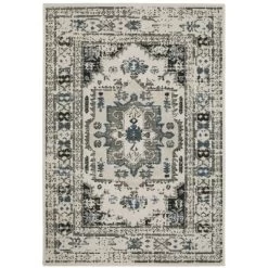 Trinity Distressed Traditional Patio Area Rug Beige/Gray - Captiv8e Designs -Northlight Store GUEST 12f650b5 3a5f 45ea afa7 90d006835aa0