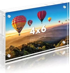 Americanflat Acrylic Picture Frame - Scratch Resistant With Magnetic Corners & Freestanding For Tabletop 12 Americanflat Acrylic Picture Frame - Scratch Resistant With Magnetic Corners & Freestanding For Tabletop -Northlight Store GUEST 165f309c d6d8 4fc3 986b d2b74c9dece2