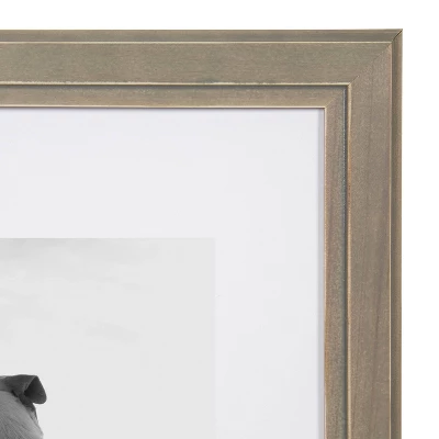 11" X 14" Kieva Floated Wall Frame Gray - Kate & Laurel All Things Decor 3 11" X 14" Kieva Floated Wall Frame Gray - Kate & Laurel All Things Decor - Image 3