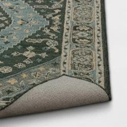 5'x7' Hand Tufted Wool Area Rug Green - Threshold™ -Northlight Store GUEST 1815ca7c 6fe4 4614 abf2 6c4aab20d1ad