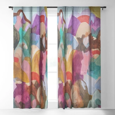Laura Fedorowicz Beauty In The Connections Single Panel Sheer Window Curtain - Deny Designs 1 Laura Fedorowicz Beauty In The Connections Single Panel Sheer Window Curtain - Deny Designs