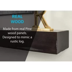 Mantels Direct Breckenridge Rustic Distressed Wood Fireplace Mantel Wall Shelf -Northlight Store GUEST 1b004654 490d 44e6 ad7f 1e9cdb11c6db