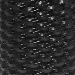 20.4" Traditional Ceramic Purled Texture Bedside Table Desk Lamp With White Fabric Drum Shade Black - Simple Designs -Northlight Store GUEST 1c6d4517 b7f5 42f1 9619 c53dbe559fc4