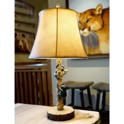 John Timberland Climbing Bears Rustic Accent Table Lamps 22 1/2" High Set Of 2 Brown Faux Wood With USB Charging Port Faux Leather Shade For Desk 14 John Timberland Climbing Bears Rustic Accent Table Lamps 22 1/2" High Set Of 2 Brown Faux Wood With USB Charging Port Faux Leather Shade For Desk -Northlight Store GUEST 1e843e35 94a5 4588 95da a93cd9fd6e2f