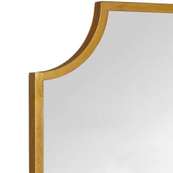 Hamilton Hills 30" X 40" Gold Scalloped Metal Framed Mirror -Northlight Store GUEST 1e96a0db c171 4a9d 86fc 9059b395f01c