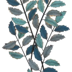 Metal Leaf Wall Decor With Gold Accent Blue - Olivia & May -Northlight Store GUEST 1ea5cfb8 03a1 4538 be74 8dee106b7676