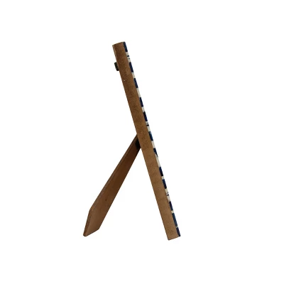 4x6 Inches Blue Wood, Resin & Glass Photo Frame - Foreside Home & Garden 2 4x6 Inches Blue Wood, Resin & Glass Photo Frame - Foreside Home & Garden - Image 2