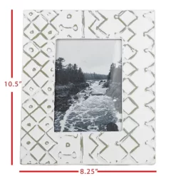 Multi Print 5X7 Gray & White Metal Photo Frame - Foreside Home & Garden 11 Multi Print 5X7 Gray & White Metal Photo Frame - Foreside Home & Garden -Northlight Store GUEST 20c7074e d256 4889 8841 1bb6ff349d2e