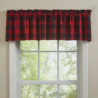 Park Designs Buffalo Check Valance 14" 1 Park Designs Buffalo Check Valance 14"