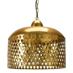 20.25" X 18.5" Metal Pendant Lamp Gold Finish - Storied Home -Northlight Store GUEST 2417479f d78b 4d38 a0a2 39dff7029aab