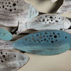 35.75" X 14.75" School Of Fish Metal Wall Art Sculpture Blue/Green/Silver - Danya B. 10 35.75" X 14.75" School Of Fish Metal Wall Art Sculpture Blue/Green/Silver - Danya B. -Northlight Store GUEST 24577d8f a79c 4d68 9659 ac82796d93ca