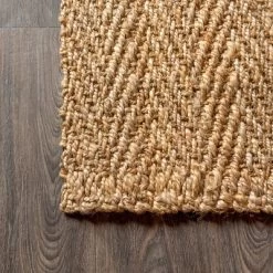 Espina Hand Woven Herringbone Chunky Jute Indoor Area Rug - JONATHAN Y 9 Espina Hand Woven Herringbone Chunky Jute Indoor Area Rug - JONATHAN Y -Northlight Store GUEST 25e0d839 7716 4b3c 8b4a 14cde03144ac