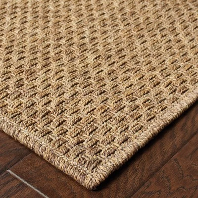 Keaton Basket Weave Patio Rug 2 Keaton Basket Weave Patio Rug - Image 2