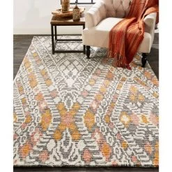 Arazad Transitional Geometric Area Rug -Northlight Store GUEST 274641b8 56dc 430d 8c25 a7c5a277b9ab