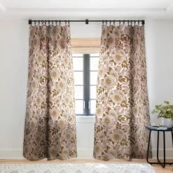Avenie Spring Garden Collection I Single Panel Sheer Window Curtain - Society6 -Northlight Store GUEST 2792c185 6a02 44d7 a1ec f9cd4924672a