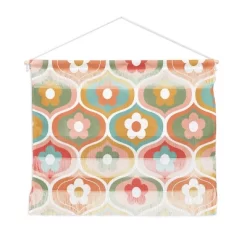 Emanuela Carratoni Vintage Floral Geometric Fiber Wall Hanging - Deny Designs 6 Emanuela Carratoni Vintage Floral Geometric Fiber Wall Hanging - Deny Designs -Northlight Store GUEST 27cc0119 1718 4bfd 9d2c 253155768cf8