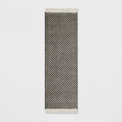 Chevron Woven Area Rug Black/White - Project 62™ -Northlight Store GUEST 28547546 c100 4e47 9ef2 9e99263ec09b