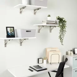 Built Industrial 2 Pack Folding L Wall Shelf Bracket, 10 Inch Collapsible Hardware With Locking Hinge For Garage Shelves, Holds 120lbs 10 Built Industrial 2 Pack Folding L Wall Shelf Bracket, 10 Inch Collapsible Hardware With Locking Hinge For Garage Shelves, Holds 120lbs -Northlight Store GUEST 287cb2e8 070c 48d4 bea1 4033a2fb6480