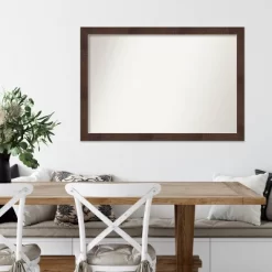 39" X 27" Non-Beveled Wildwood Brown Narrow Wall Mirror - Amanti Art -Northlight Store GUEST 29a4644e 411c 4c8f a64b 428383ffb4a9