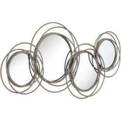 Newhill Designs Round Vanity Decorative Wall Mirror Modern Gray Pewter Metal Frame 40 1/4" Wide For Bathroom Bedroom Living Room 6 Newhill Designs Round Vanity Decorative Wall Mirror Modern Gray Pewter Metal Frame 40 1/4" Wide For Bathroom Bedroom Living Room -Northlight Store GUEST 2a9166a1 3eb2 4282 aad0 70c273595184