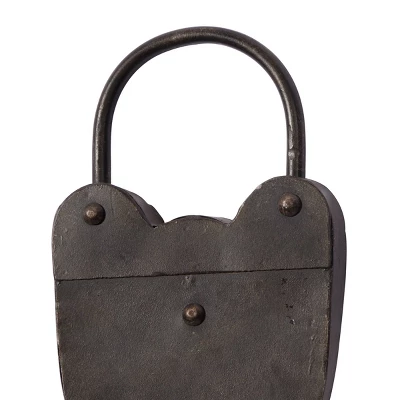 Set Of 3 Metal Keys Wall Decors With Locks Black - Olivia & May 5 Set Of 3 Metal Keys Wall Decors With Locks Black - Olivia & May - Image 5