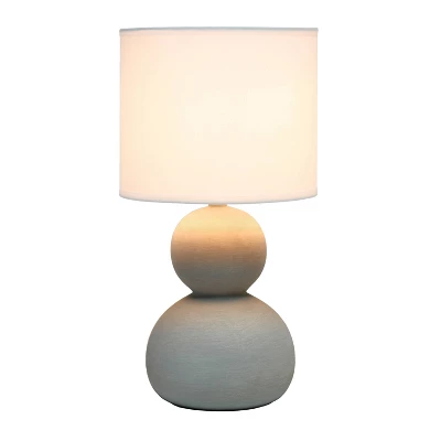 Stone Age Table Lamp Taupe - Simple Designs 1 Stone Age Table Lamp Taupe - Simple Designs