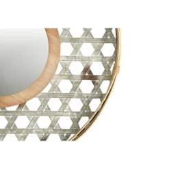 Round Metal Wall Mirror With Galvanized Wood Frame - Storied Home 9 Round Metal Wall Mirror With Galvanized Wood Frame - Storied Home -Northlight Store GUEST 2c3c2e78 a2ed 4bac 86cd 3078e382925e