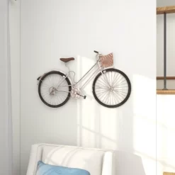 Metal Bike Wall Decor With Seat, Basket And Handles - Olivia & May 25 Metal Bike Wall Decor With Seat, Basket And Handles - Olivia & May -Northlight Store GUEST 2cbc1f1e 1616 4142 9bb6 d89aed3e6ccf