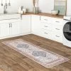 NuLOOM Elowyn Machine Washable Medallion Area Rug