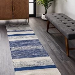 NuLOOM Striped Fringe Angela Area Rug