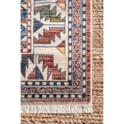 NuLOOM Vintage Kathryn Aztec Tassel Area Rug -Northlight Store GUEST 2dfe046a 8a86 42c8 a98e dfeef466b659