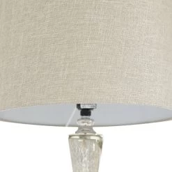 Glass Table Lamp With Faux Mercury Glass Finish Silver - Olivia & May -Northlight Store GUEST 2e87f7a7 7768 4477 b5d6 6a30ac039de5