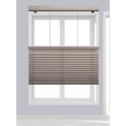 Linen Avenue Cordless Top Down Bottom Up Cellular Shade, Harvest