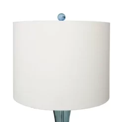 Glass Table Lamp With Drum Shade Set Of 2 Blue - Olivia & May -Northlight Store GUEST 31f25b43 d66a 4320 8cd6 278d14ebe359