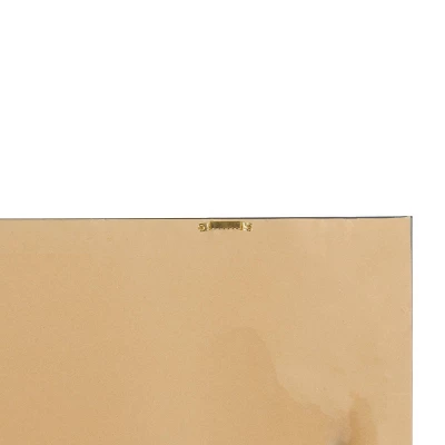 Traditional Canvas Elephant Framed Wall Art With Gold Frame Brown - Olivia & May 6 Traditional Canvas Elephant Framed Wall Art With Gold Frame Brown - Olivia & May - Image 6