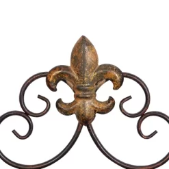 Metal Fleur De Lis Suspended Wall Decor With Scrollwork Hanger Bronze - Olivia & May 11 Metal Fleur De Lis Suspended Wall Decor With Scrollwork Hanger Bronze - Olivia & May -Northlight Store GUEST 3364a898 d1c8 4919 b327 e202a47c48f2
