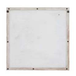 Wood Starburst Handmade Carved Wall Decor Brown - Olivia & May